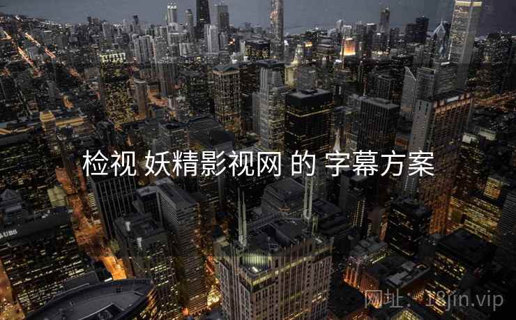 检视 妖精影视网 的 字幕方案