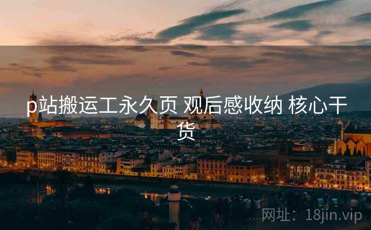 p站搬运工永久页 观后感收纳 核心干货