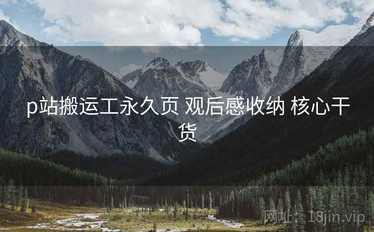 p站搬运工永久页 观后感收纳 核心干货