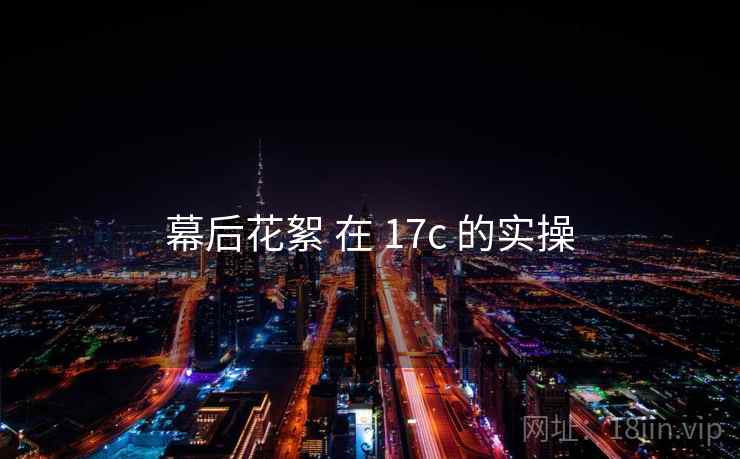 幕后花絮 在 17c 的实操