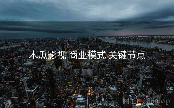 木瓜影视 商业模式 关键节点