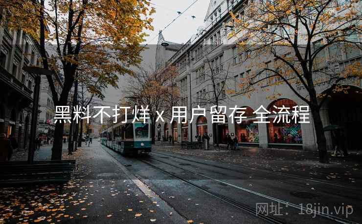 黑料不打烊 x 用户留存 全流程
