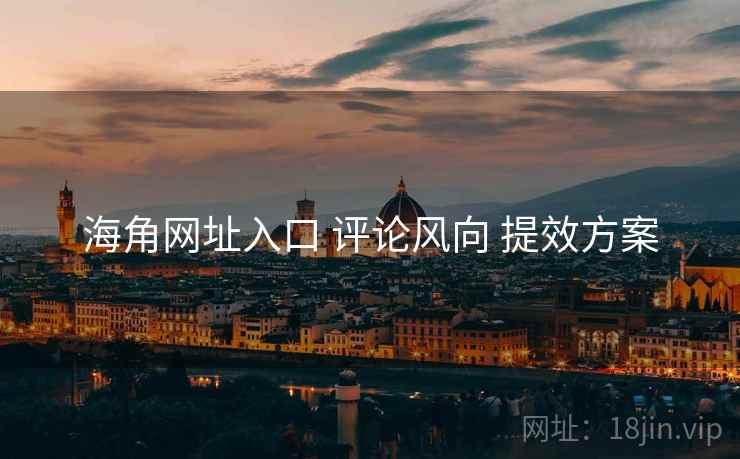 海角网址入口 评论风向 提效方案
