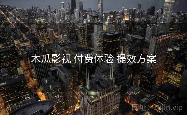木瓜影视 付费体验 提效方案